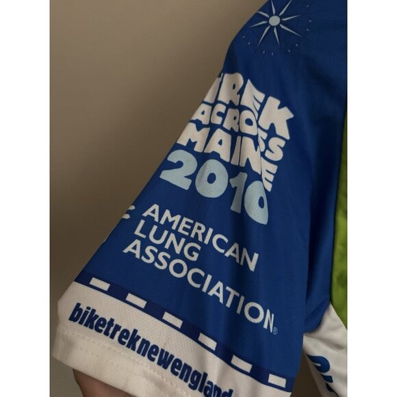 Trek across Maine 2010 men’s Bike cycling shirt XL Cyclist Gear Jersey - Picture 3 of 12